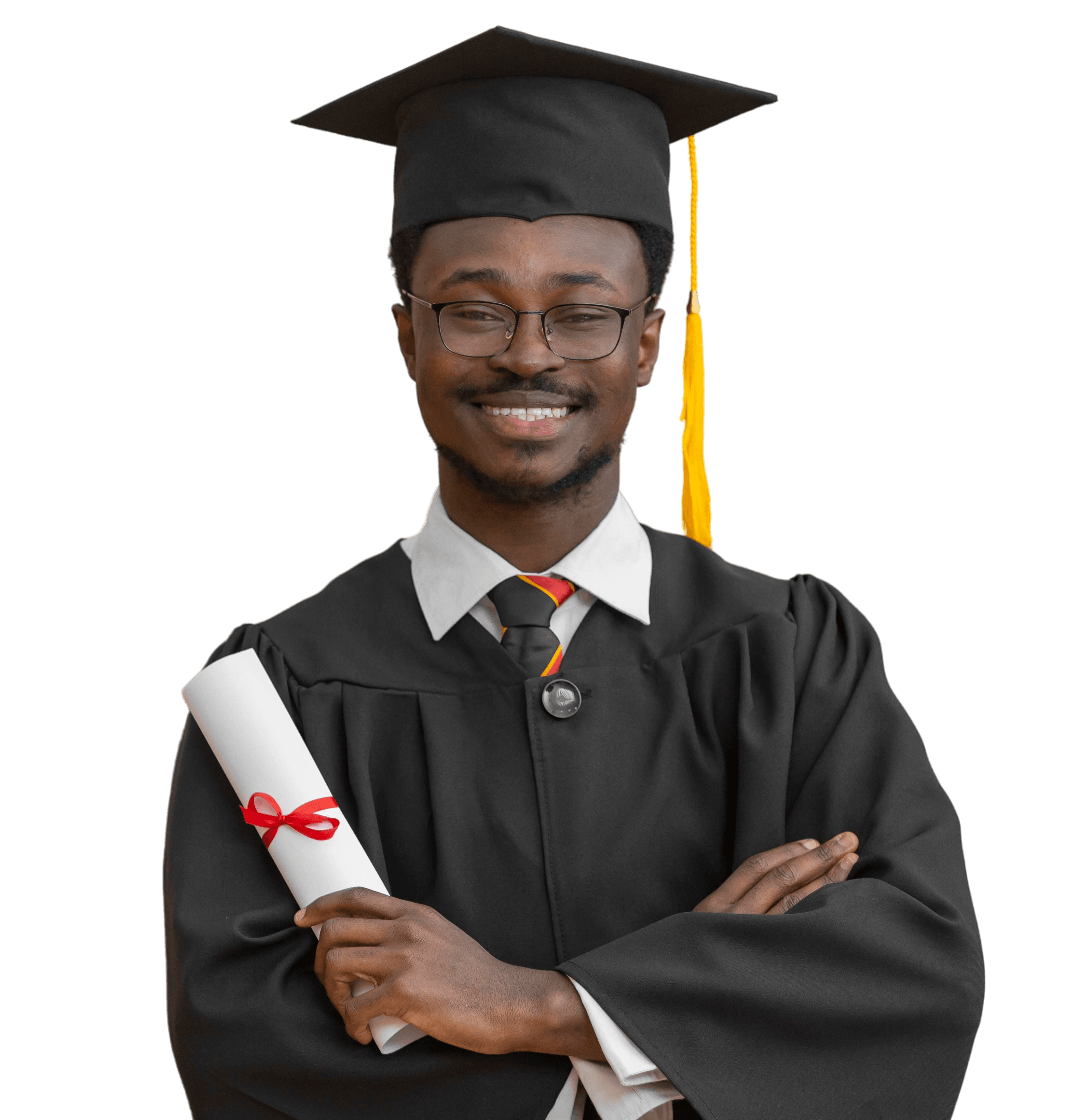 picture of a male graduate